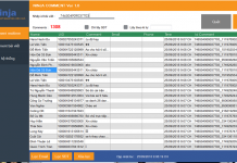 Phần mềm quản lý comment