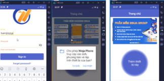 đăng nhập phần mềm ninja phone