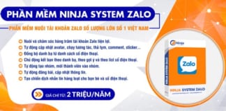 phần mềm nuôi nick zalo