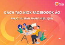 Cách tạo nick facebook ảo