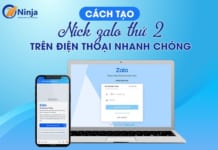 Cách tạo nick zalo thứ 2 trên điện thoại