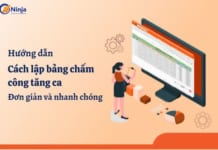 bảng chấm công tăng ca