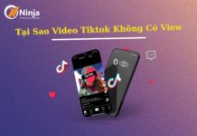 Video tiktok không có view