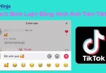 Bình luận bằng hình ảnh trên tiktok