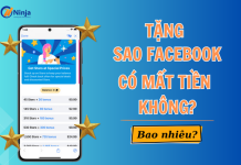 Tặng sao facebook có mất tiền không? - Giải đáp