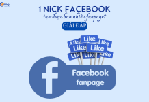 1 nick facebook tạo được bao nhiêu fanpage