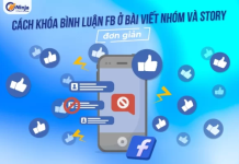 khóa bình luận fb