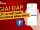 lấy lại mật khẩu Facebook bằng email