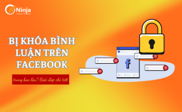 Thời gian bị khóa bình luận trên facebook