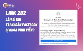 Link 282 facebook - Làm gì khi tài khoản bị khóa vĩnh viễn?