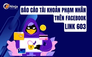 Link 603 facebook - Link báo cáo tài khoản phạm nhân thành công