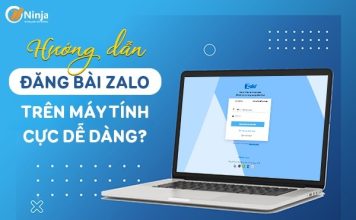 đăng bài Zalo trên máy tính