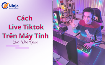 livestream TikTok trên PC